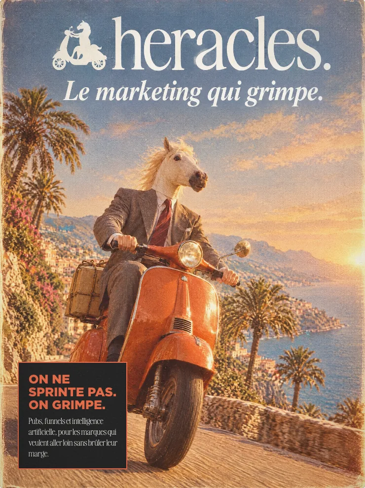 Publicité Heracles : Le marketing qui grimpe.